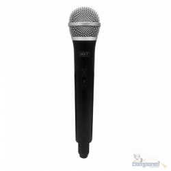 Microfone Sem Fio De Mão Profissional Uhf Mxt 202 R201